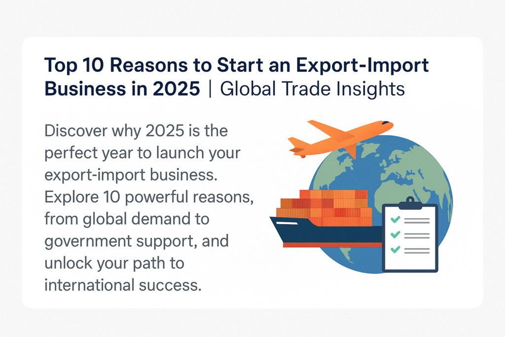 Export Import Couse in Indore
